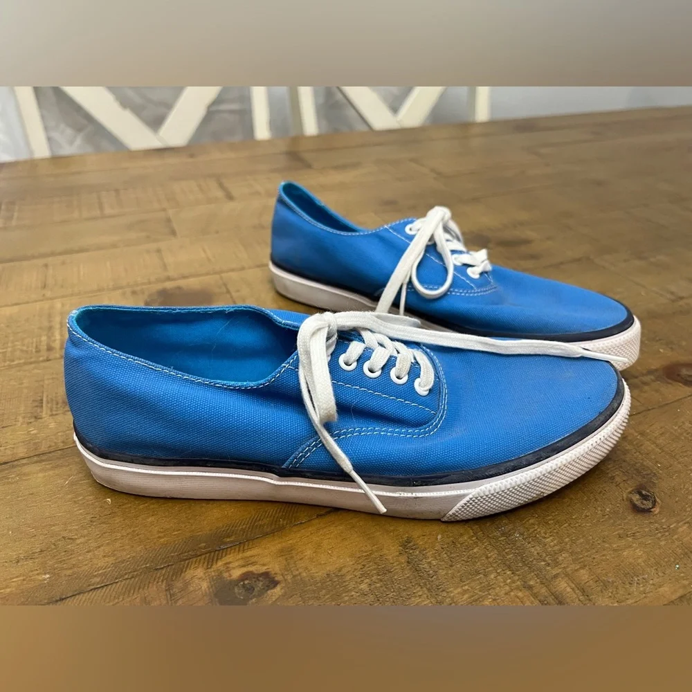 Blue Sperry Top-Sider Sneakers Size 6.5 - Picture 4 of 14